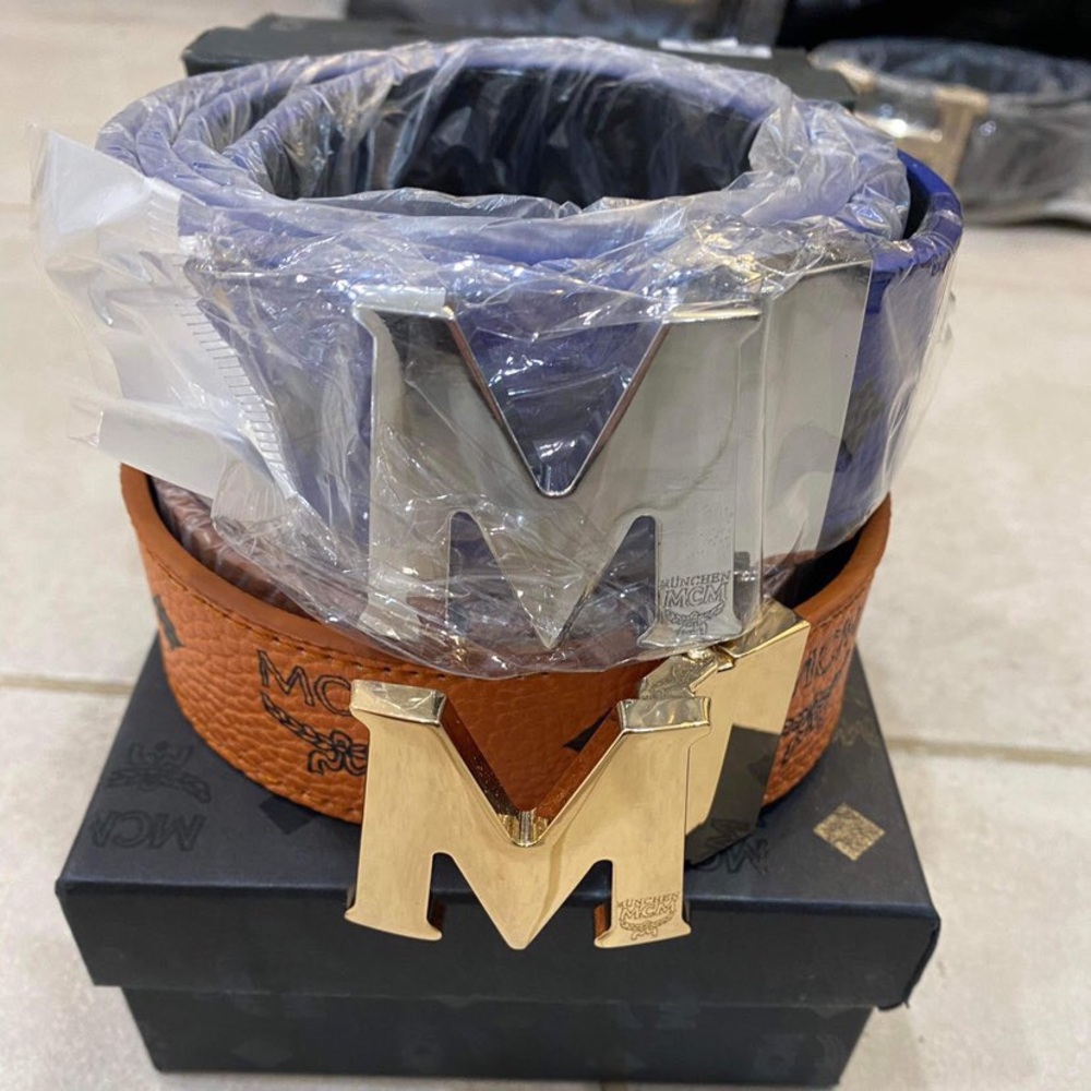 MCM belts. Orange and blue never used